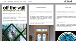 Desktop Screenshot of offthewallstainedglass.com